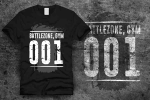 T-shirt Design by Elmer G. Amante for BattleZone Gym | Design: #12772846