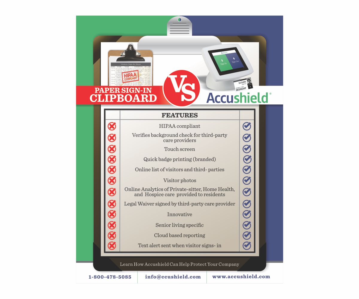 Diseño de Flyer por Cut and Glue para accushield | Diseño: #12724754