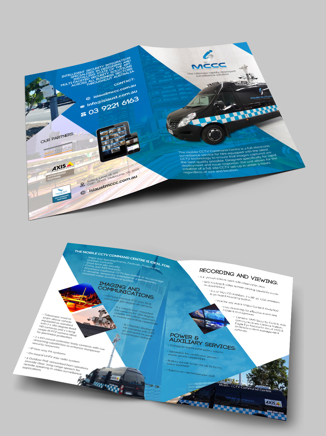 Design de Flyer par Kishaloy_D pour Intelligent Security Integration  | Design #12718871