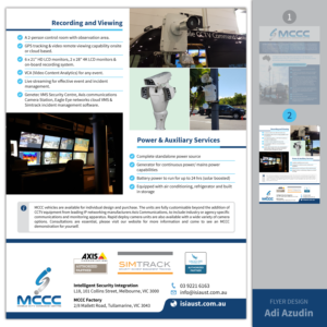 Flyer Design by adiazudin for Intelligent Security Integration  | Design: #12685035