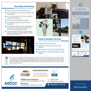 Flyer Design by adiazudin for Intelligent Security Integration  | Design: #12688120