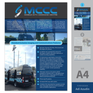 Flyer Design by adiazudin for Intelligent Security Integration  | Design: #12699309