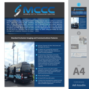 Flyer Design by adiazudin for Intelligent Security Integration  | Design: #12699401