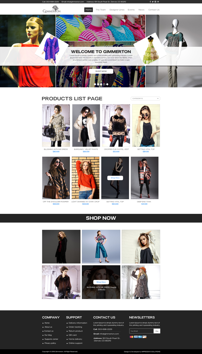 Web Design by Impressive Sol for this project | Design #12807385
