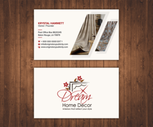 Business Card Design by Stylez Designz for this project | Design: #12686963