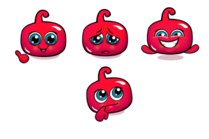 We don't have any text on the character. | Diseño de Personaje por pinky
