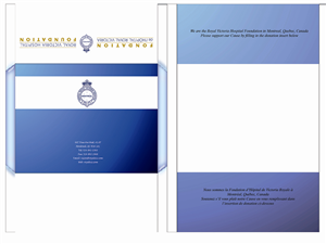 Diseño de Brochure por Zaakirah para Royal Victoria Hospital Foundation | Diseño: #2455058