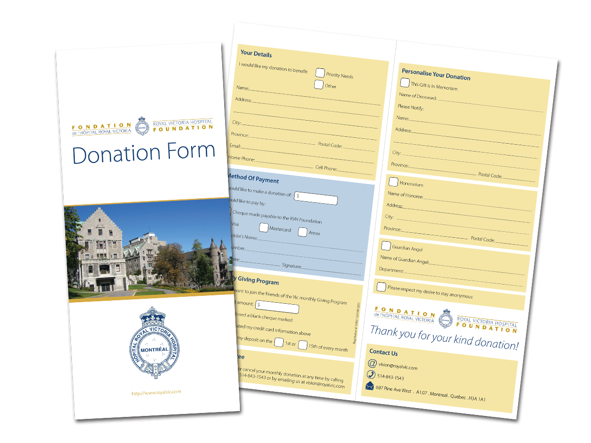 Diseño de Brochure por Pedrocca para Royal Victoria Hospital Foundation | Diseño #2431437