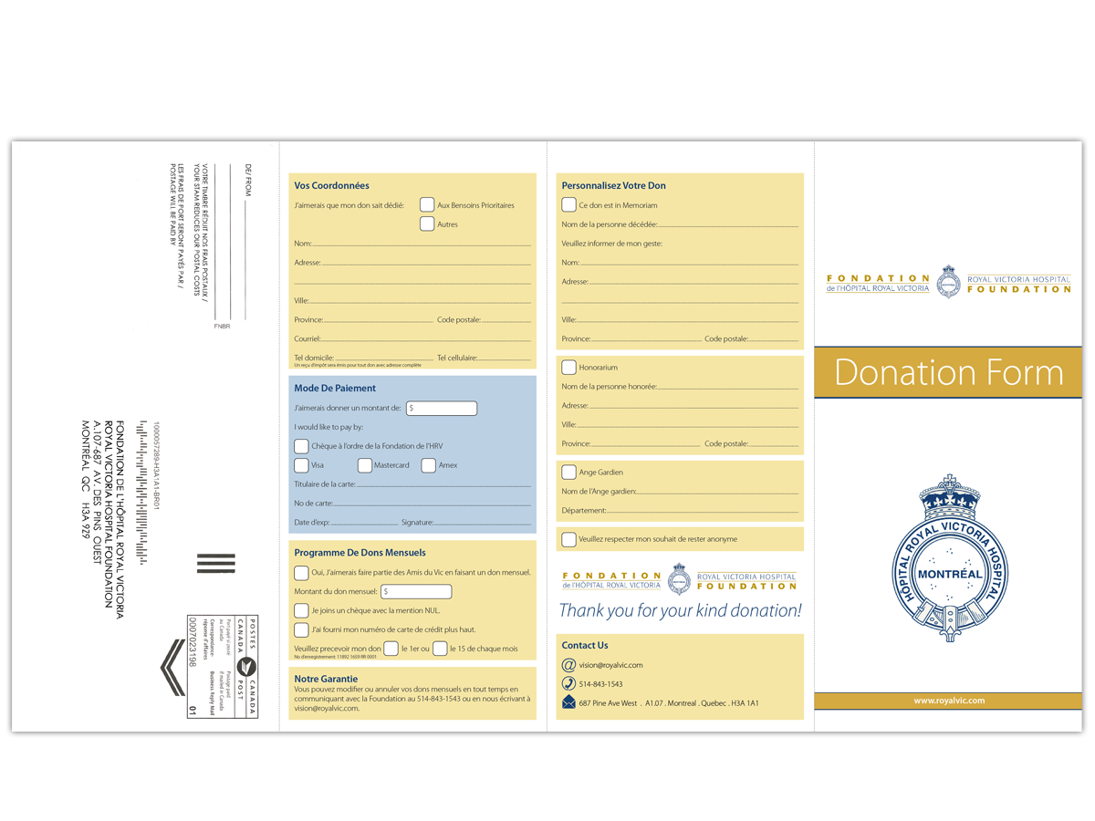 Brochure Design by Pedrocca for Royal Victoria Hospital Foundation | Design #2453875