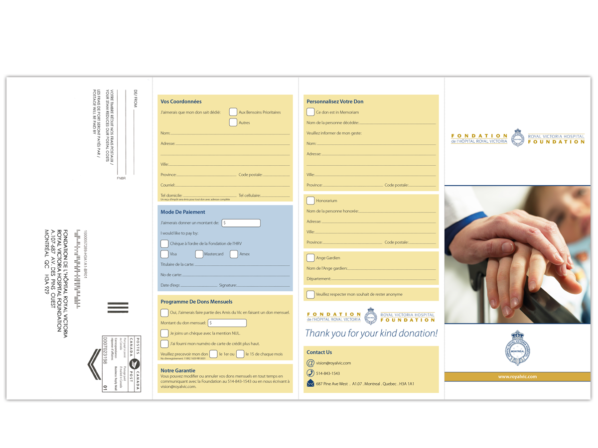 Brochure Design by Pedrocca for Royal Victoria Hospital Foundation | Design #2459207
