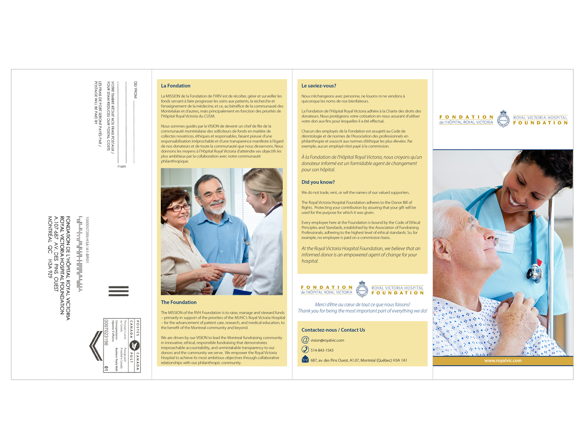 Diseño de Brochure por Pedrocca para Royal Victoria Hospital Foundation | Diseño: #2656855