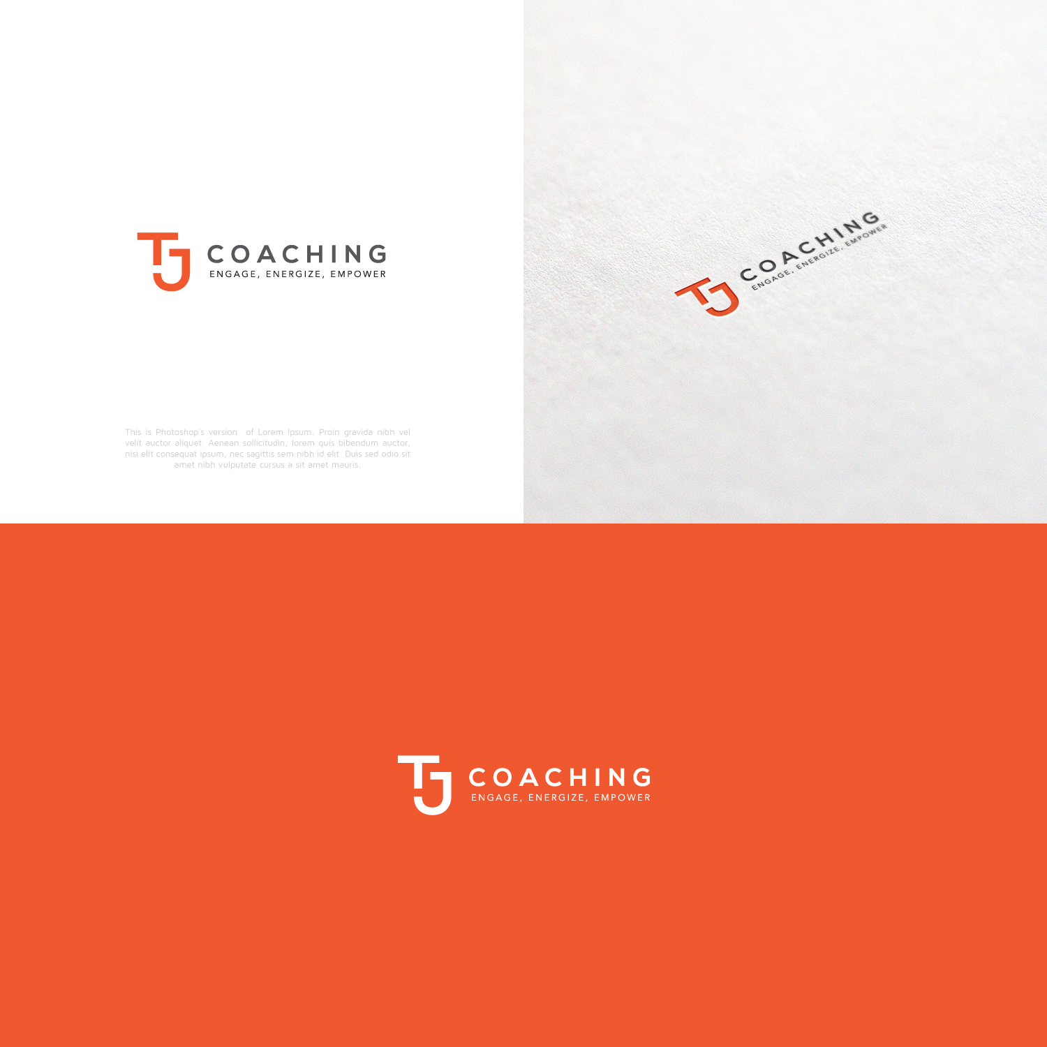 Logo Design by lorixart for TJ Coaching.  | Design #12776533