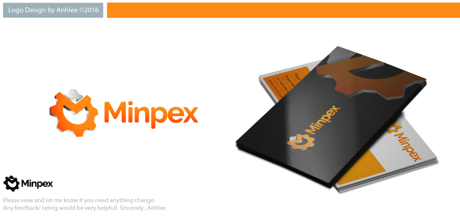 Logo Design by Anhlee for Minpex B.V. | Design #12688301