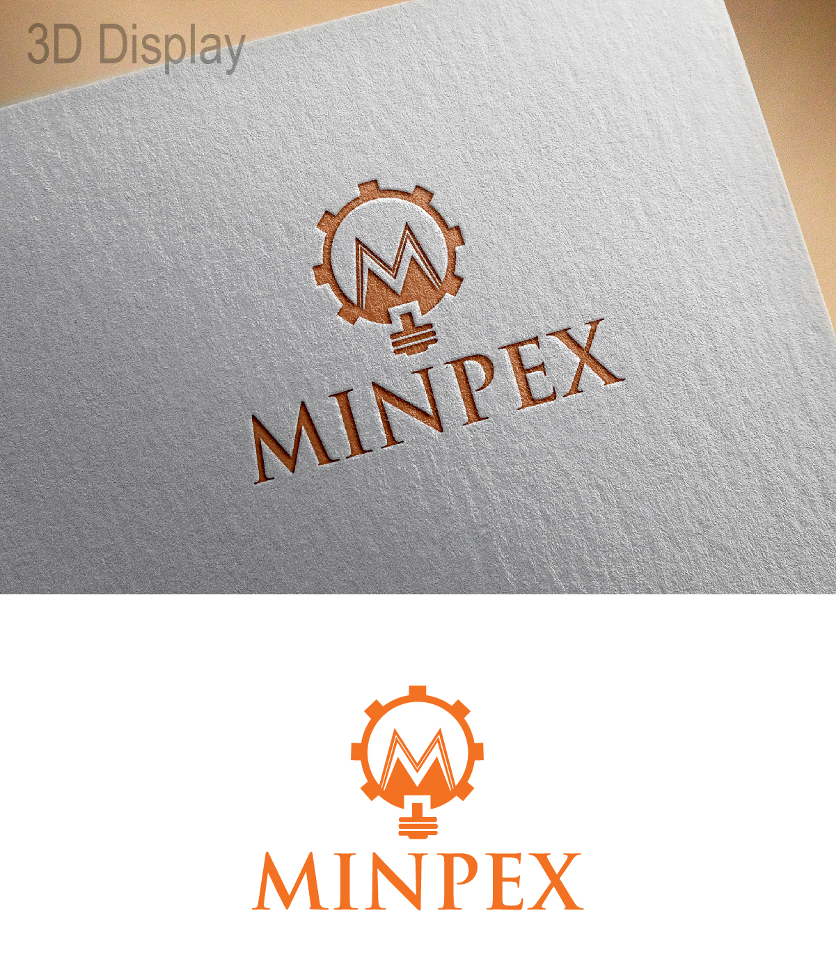 Logo Design by 3Guys for Minpex B.V. | Design #12697257