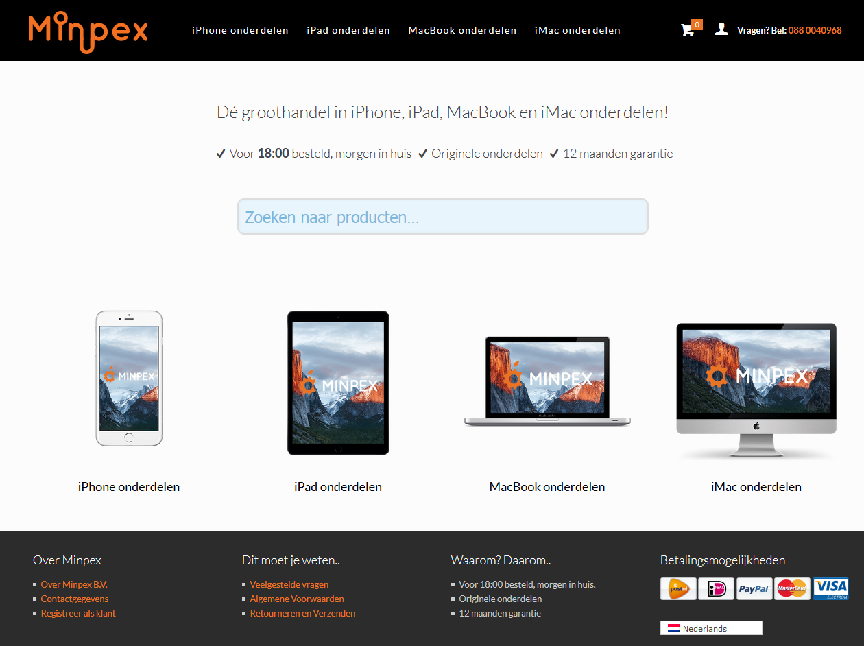 Logo Design by shanchud for Minpex B.V. | Design #12720920