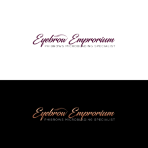 Logo Design by Salina R for Eyebrow Emporium  | Design: #12697598