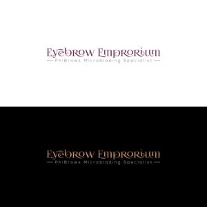 Logo Design by Salina R for Eyebrow Emporium  | Design: #12697877