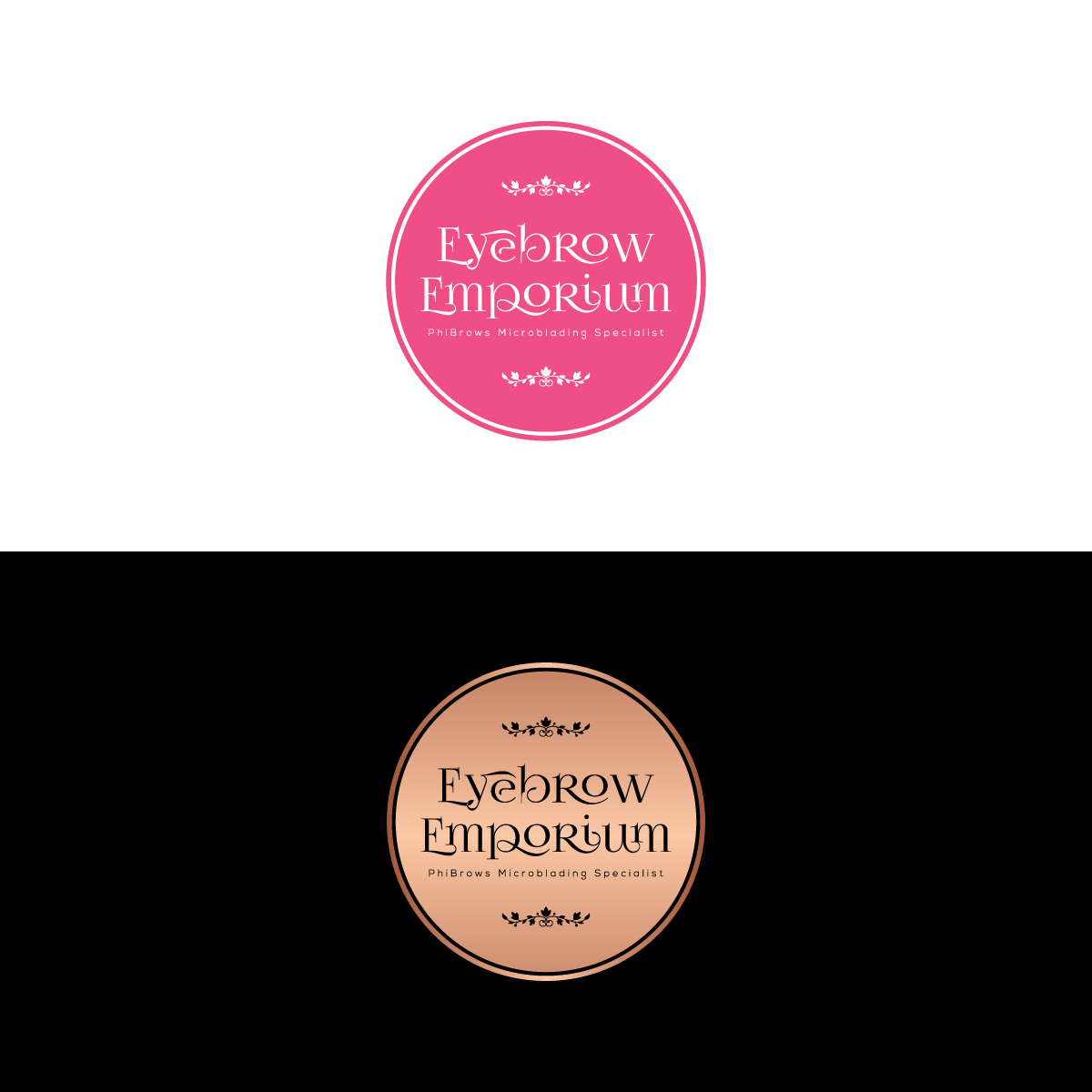 Logo Design by Salina R for Eyebrow Emporium  | Design #12707798