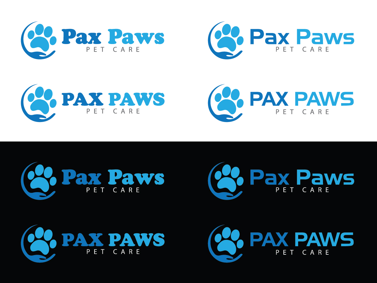 Logo Design by mail.pavanayi for Pax Paws | Design #12724497