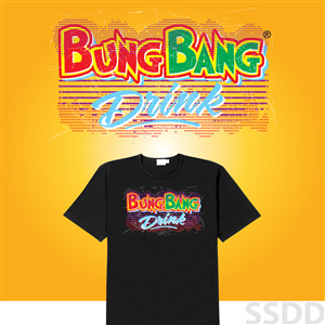 Bung Bang T-shirt | Diseño de Camiseta por SSDD