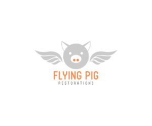 Logo Design by KabhTech Studio for Flying Pig Restorations | Design: #12688161