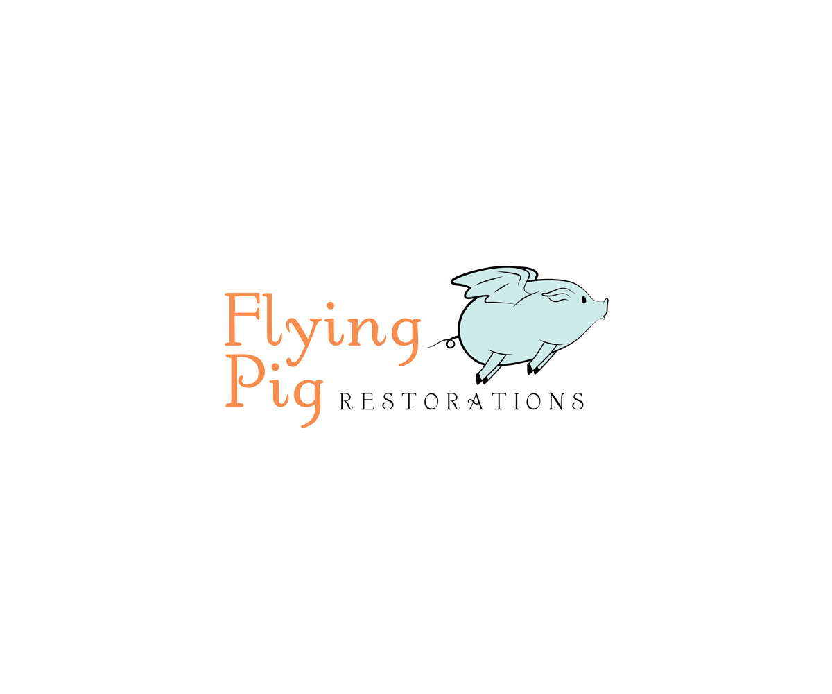 Logo Design by KabhTech Studio for Flying Pig Restorations | Design #12688169