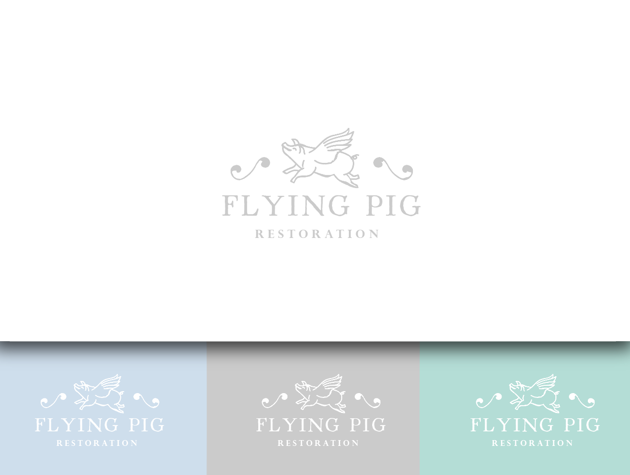 Diseño de Logo por wonderland para Flying Pig Restorations | Diseño #12695379