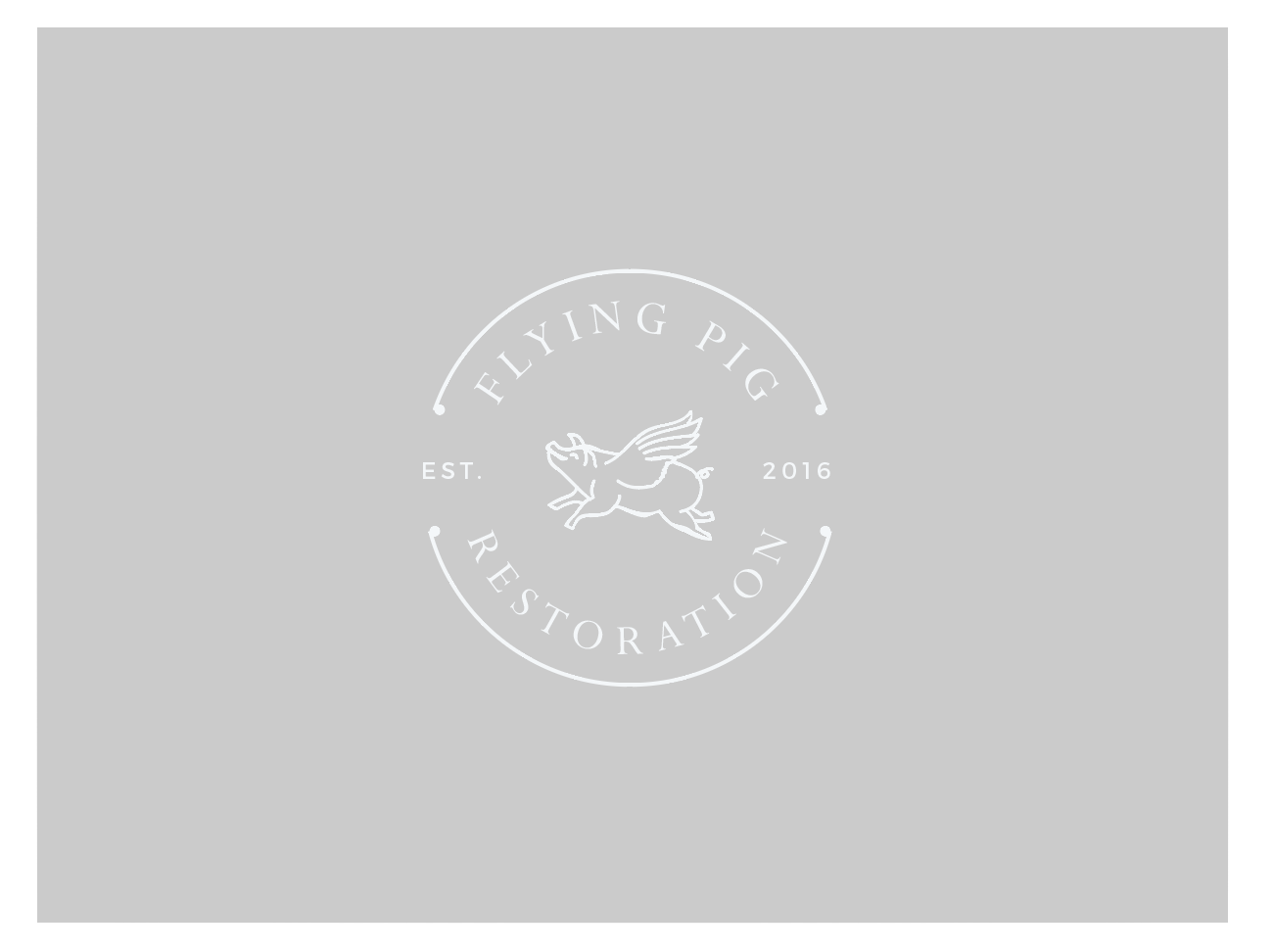 Logo-Design von wonderland für Flying Pig Restorations | Design #12695385