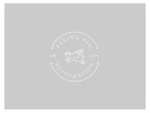 Logo Design by wonderland for Flying Pig Restorations | Design: #12695385