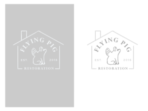 Logo Design by wonderland for Flying Pig Restorations | Design: #12706054
