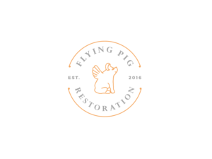 Logo Design by wonderland for Flying Pig Restorations | Design: #12773030