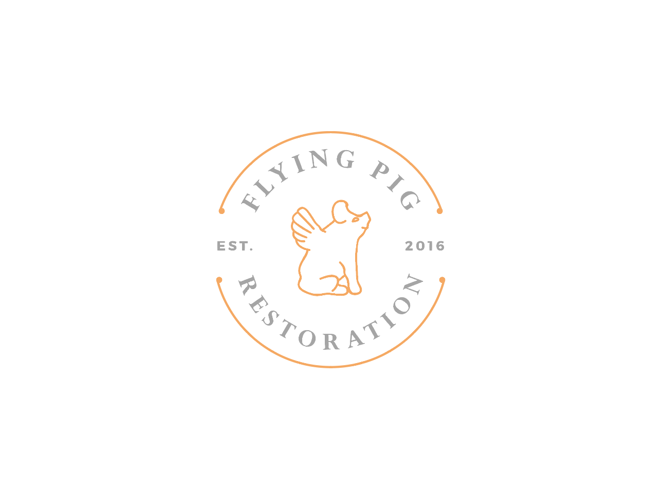 Diseño de Logo por wonderland para Flying Pig Restorations | Diseño #12795225