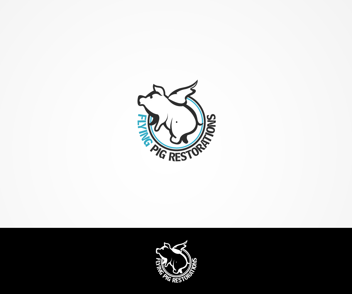Diseño de Logo por volebaba para Flying Pig Restorations | Diseño #12701358