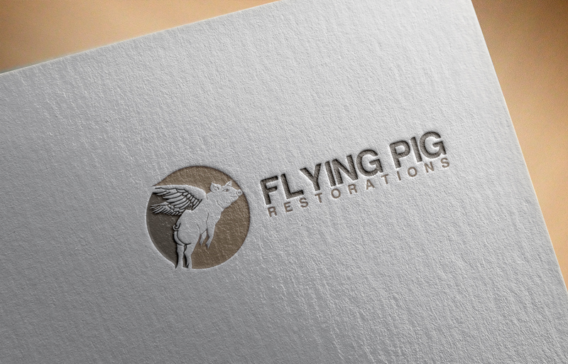 Logo Design by Mehedi Hasan ™ for Flying Pig Restorations | Design #12689991
