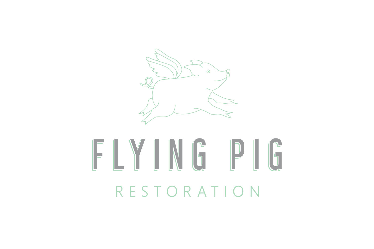 Logo Design by DesignCat1234 for Flying Pig Restorations | Design #12734849