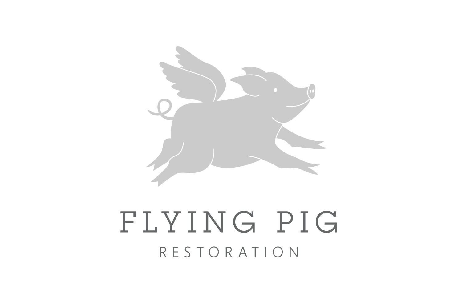 Logo Design by DesignCat1234 for Flying Pig Restorations | Design #12734850