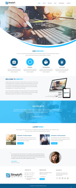 Web Design by pb for this project | Design: #12694820
