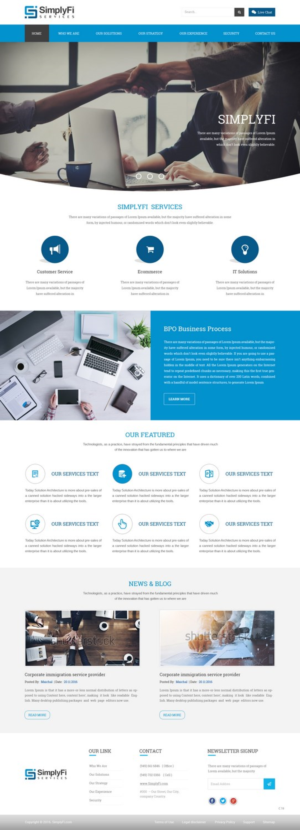 Web Design by pb for this project | Design: #12705654
