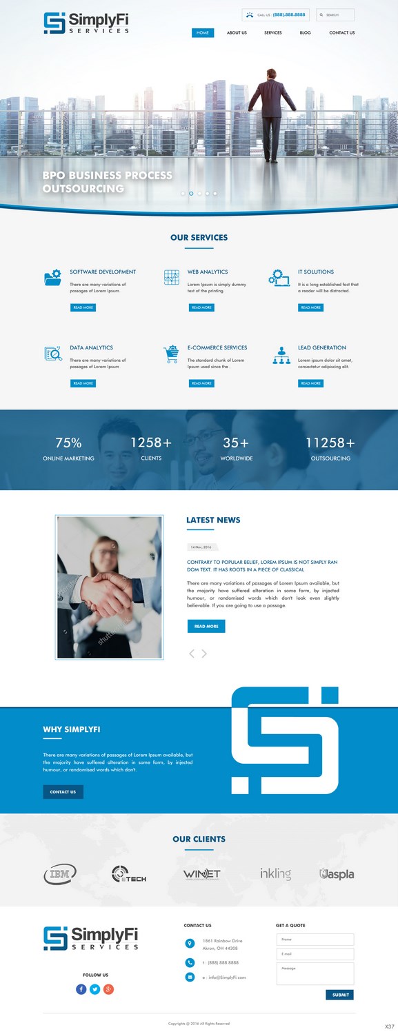 Web Design by pb for this project | Design #12705656