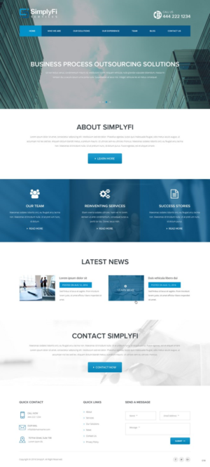 Web Design by pb for this project | Design: #12705673