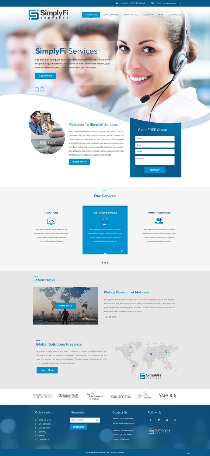Web Design by pb for this project | Design #12705675