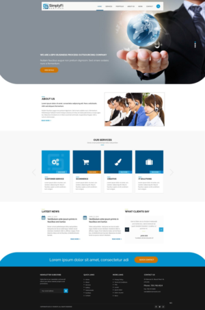 Web Design by pb for this project | Design: #12705676