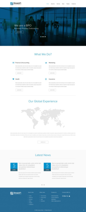 Web Design by pb for this project | Design: #12705680