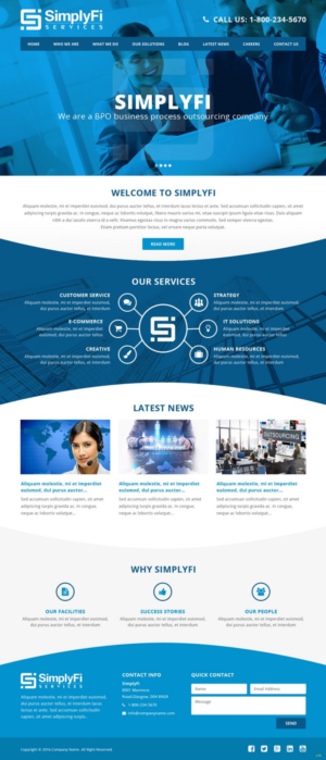 Web Design by pb for this project | Design: #12705681