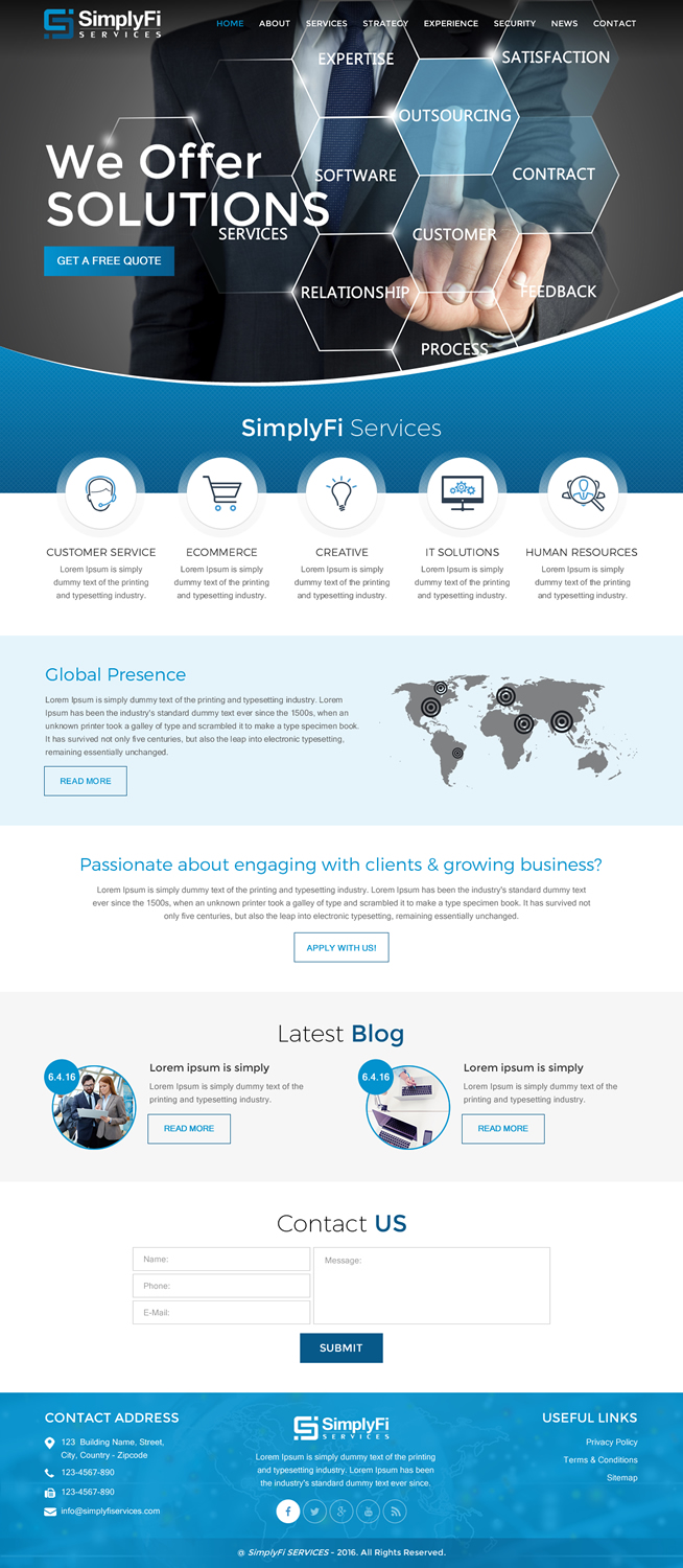 Diseño Web por rightway para este proyecto | Diseño #12692670