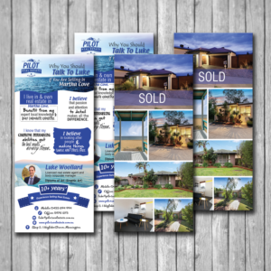 Diseño de Flyer por Achiver para PILOT real estate agents | Diseño: #12693396