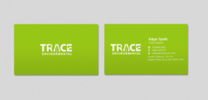 Business Card Design by INDIAN_Ashok for TRACE Environmental | Design: #12716558