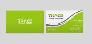 Business Card Design by INDIAN_Ashok for TRACE Environmental | Design: #12716560