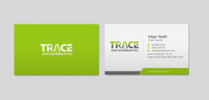 Business Card Design by INDIAN_Ashok for TRACE Environmental | Design: #12716568