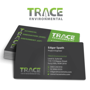 Business Card Design by adiazudin for TRACE Environmental | Design: #12697355
